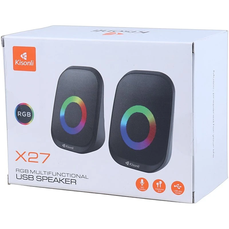اسپیکر دسکتاپ کیسونلی X27 - تصویر 16