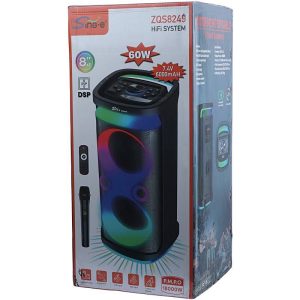 Alternative view of اسپیکر چمدانی بلوتوثی سینگ ای ZQS-8249 + میکروفون و ریموت کنترل
