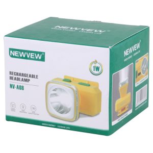 Alternative view of چراغ قوه پیشانی شارژی Newvew NV-A08