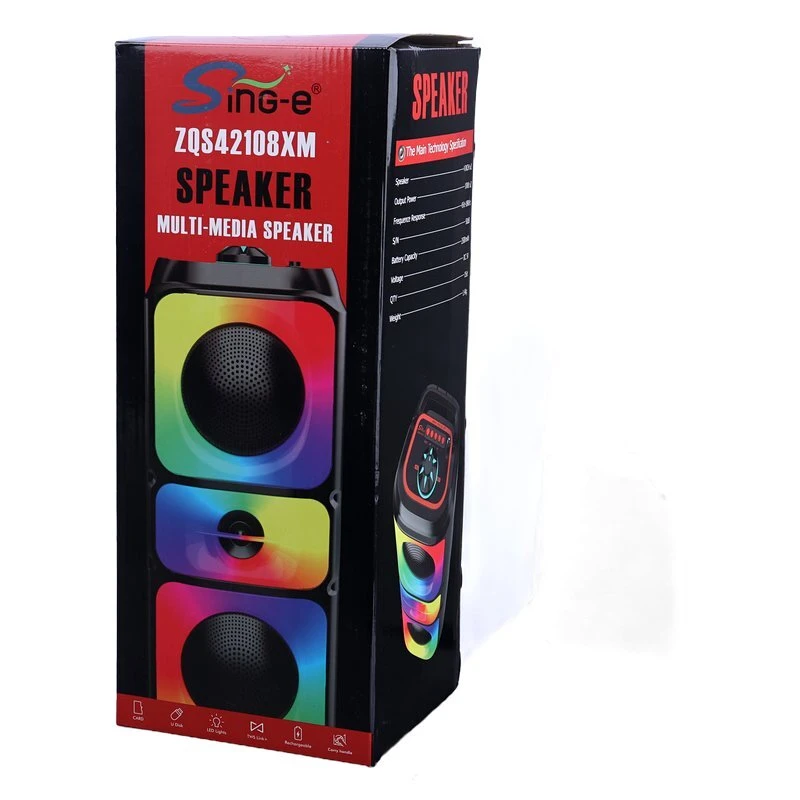 اسپیکر بلوتوثی سینگ ای ZQS42108XM + میکروفون - تصویر 14