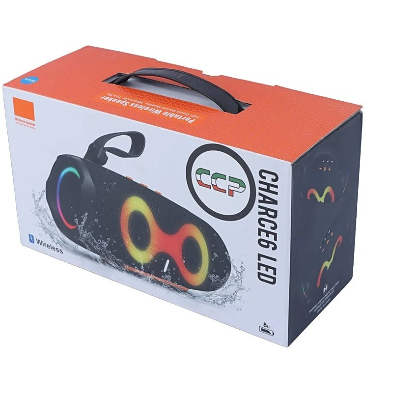 اسپیکر بلوتوثی Charce6 LED - تصویر 15