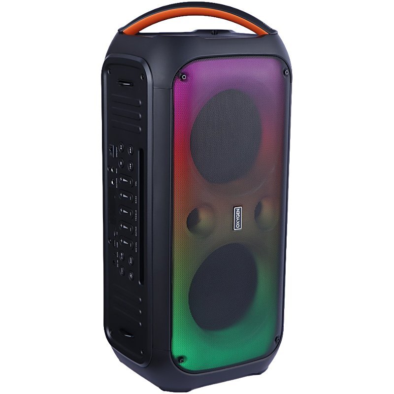 اسپیکر بلوتوثی اکسیژن AX-102 + میکروفون و ریموت کنترل - تصویر 3