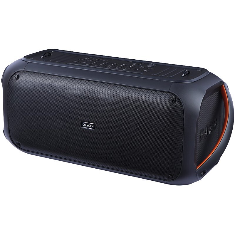 اسپیکر بلوتوثی اکسیژن AX-102 + میکروفون و ریموت کنترل - تصویر 4