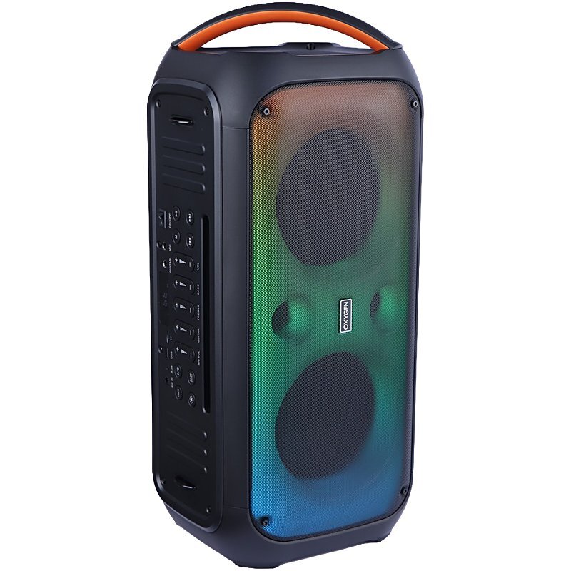اسپیکر بلوتوثی اکسیژن AX-102 + میکروفون و ریموت کنترل - تصویر 5