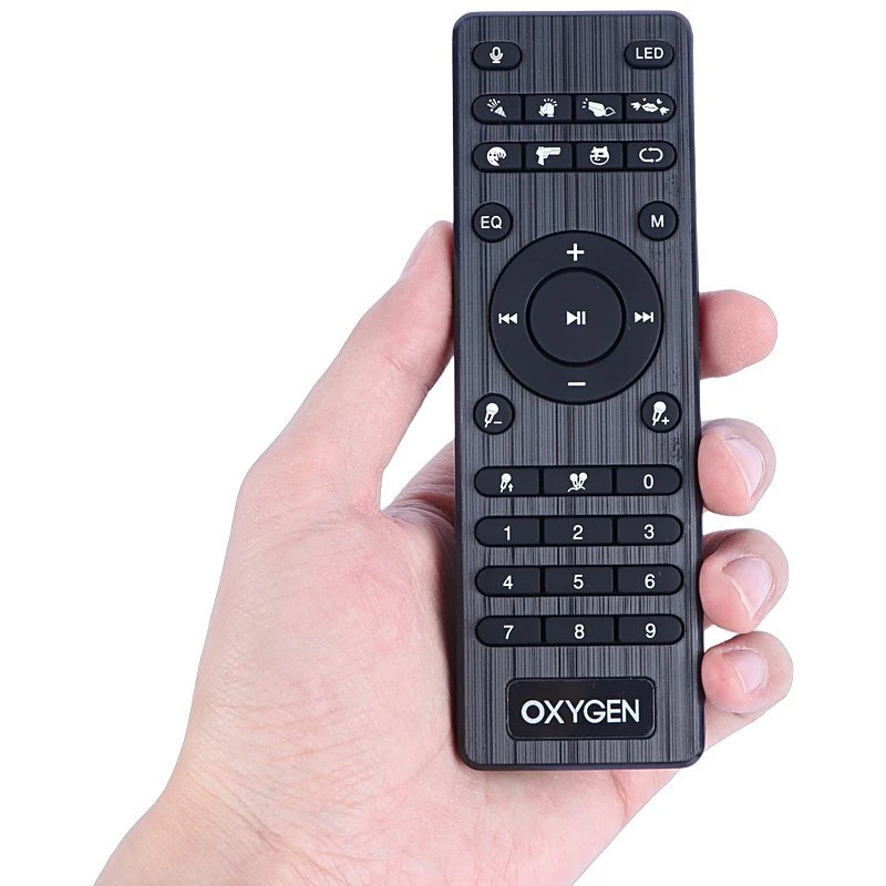 اسپیکر بلوتوثی اکسیژن AX-104 + میکروفون و ریموت کنترل - تصویر 9