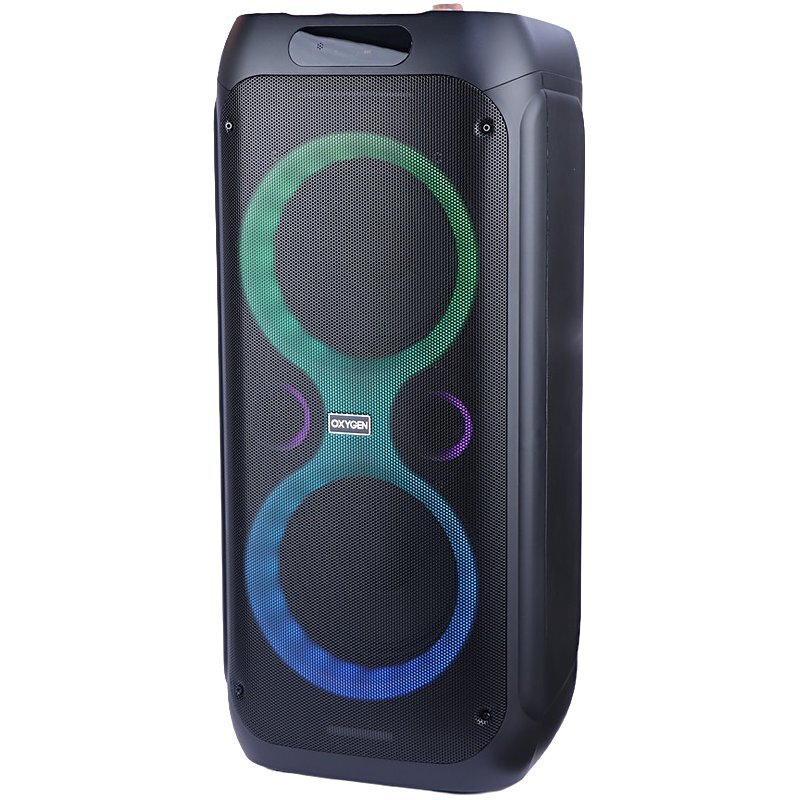 اسپیکر بلوتوثی اکسیژن AX-104 + میکروفون و ریموت کنترل - تصویر 5