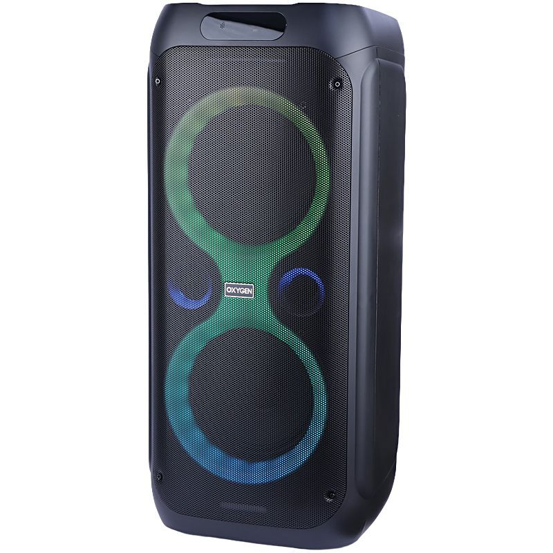 اسپیکر بلوتوثی اکسیژن AX-104 + میکروفون و ریموت کنترل - تصویر 7