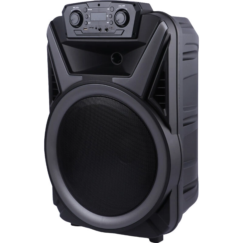 اسپیکر چمدانی بلوتوثی ایکس بیس ABS-15103 + میکروفون و ریموت کنترل - تصویر 9
