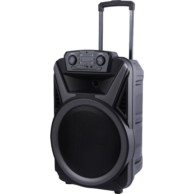 اسپیکر چمدانی بلوتوثی ایکس بیس ABS-15103 + میکروفون و ریموت کنترل - تصویر 8