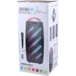 Alternative view of اسپیکر بلوتوثی ABS-6203 + میکروفون و ریموت کنترل