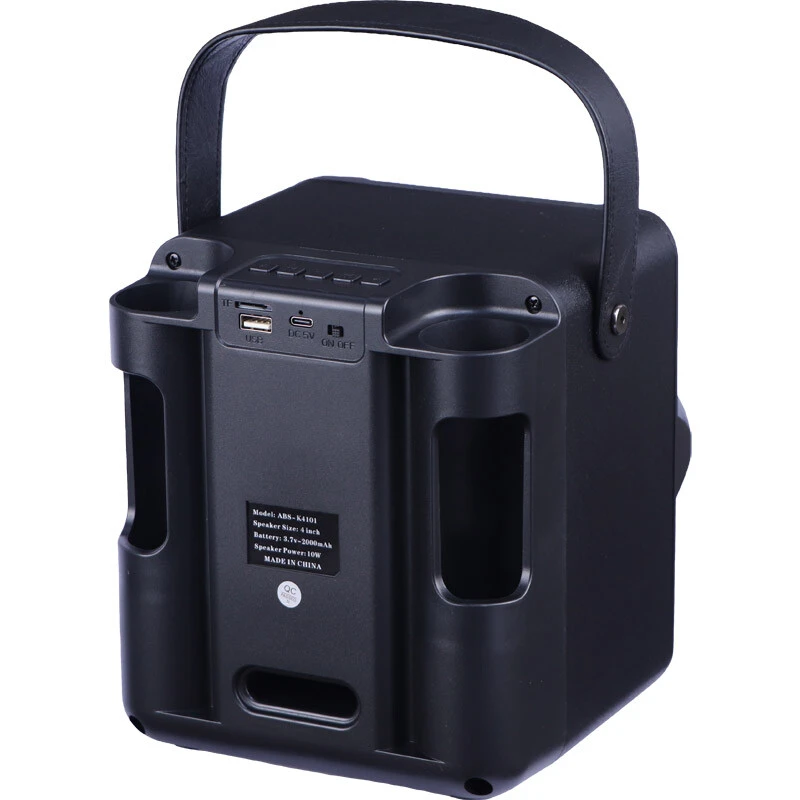 اسپیکر بلوتوثی ABS-K4101 + میکروفون - تصویر 4