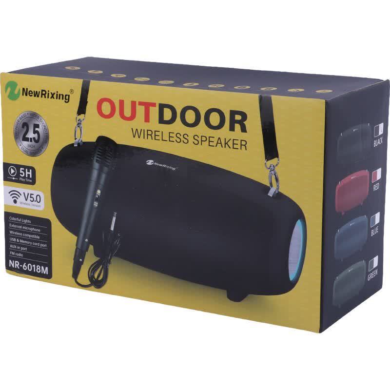 اسپیکر بلوتوثی نیو ریکسینگ NR-6018M + میکروفون - تصویر 20
