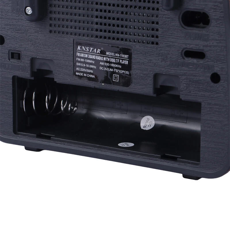 رادیو اسپیکر بلوتوثی کی ان استار KN-1183BT - تصویر 6