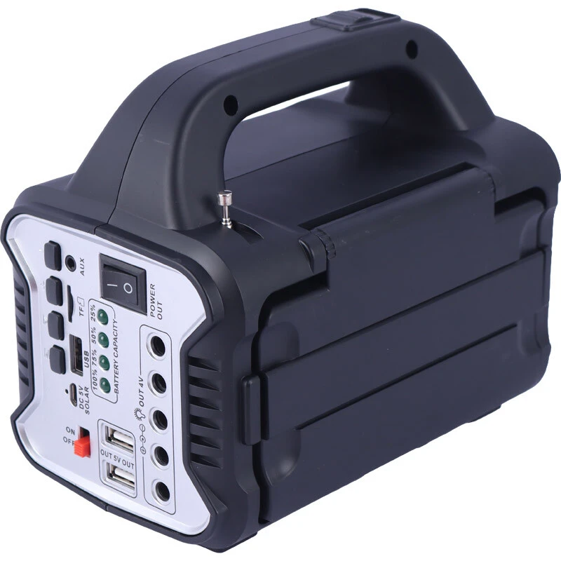 پاوربانک و رادیو اسپیکر بلوتوثی خورشیدی دیپ کینگ DK-801SL - Image 3