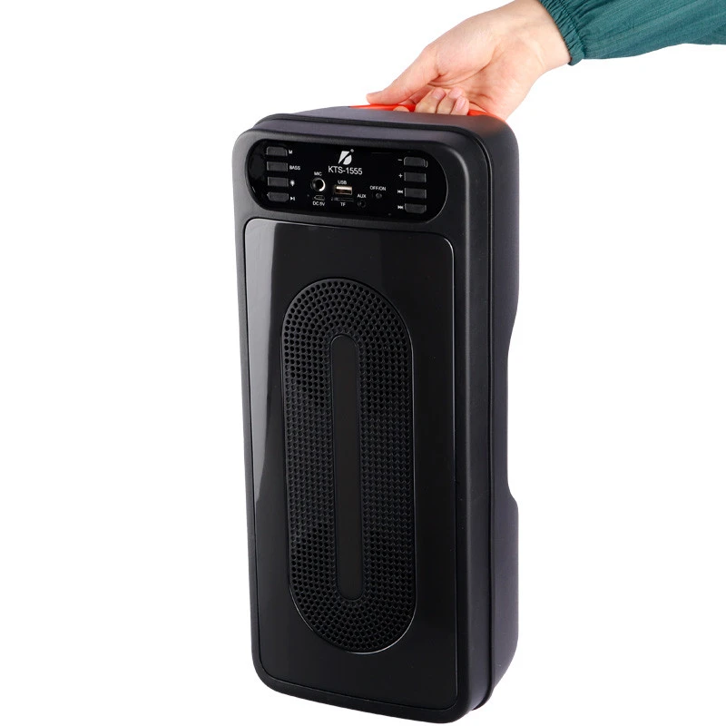 اسپیکر بلوتوثی رم و فلش خور KTS-1555 + میکروفون - تصویر 8
