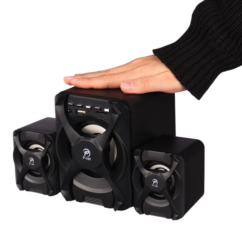 اسپیکر دسکتاپ پی نت U-2500 + ریموت کنترل - تصویر 8
