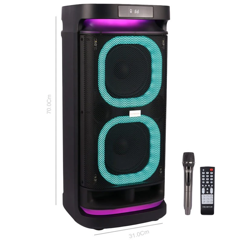 اسپیکر چمدانی بلوتوثی هایکو استار Party Box HPS-8116 + میکروفون و ریموت کنترل