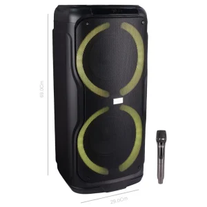 اسپیکر چمدانی بلوتوثی هایکو استار Party Box HPS-8016 + میکروفون