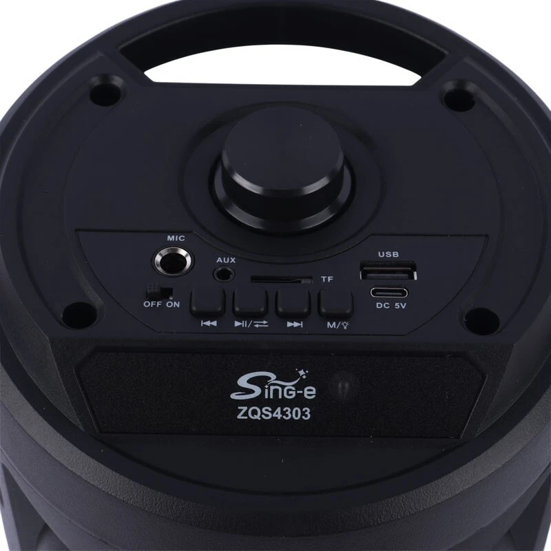 اسپیکر بلوتوثی سینگ ای ZQS4303 + میکروفون و ریموت کنترل - تصویر 6