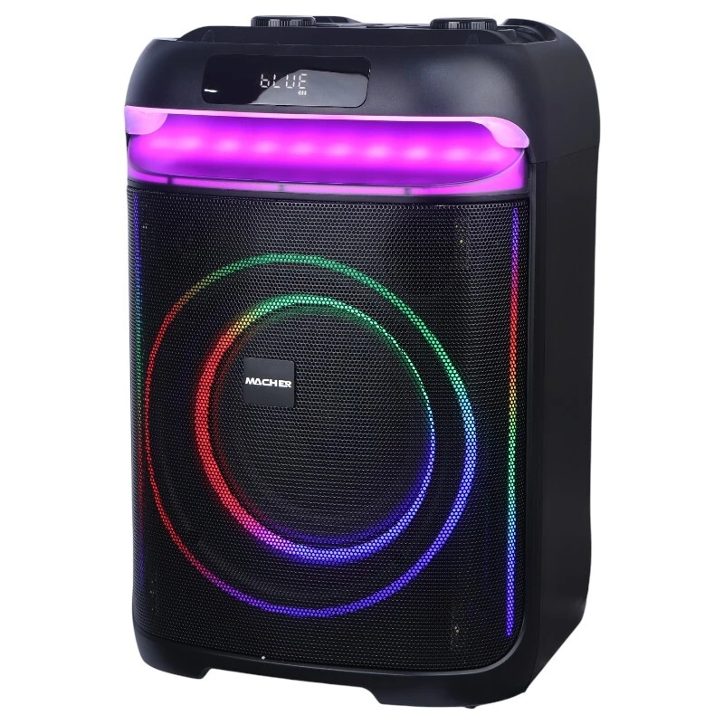 اسپیکر بلوتوثی مچر MR-880 + میکروفون و ریموت کنترل - تصویر 3