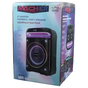 Alternative view of اسپیکر بلوتوثی مچر MR-880 + میکروفون و ریموت کنترل