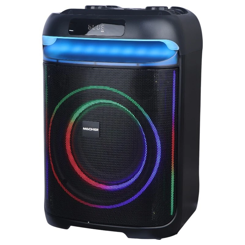 اسپیکر بلوتوثی مچر MR-880 + میکروفون و ریموت کنترل - تصویر 4