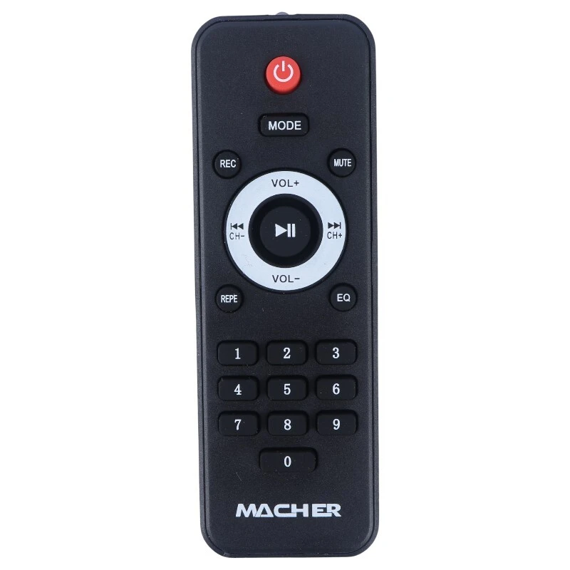 اسپیکر بلوتوثی مچر MR-880 + میکروفون و ریموت کنترل - تصویر 17