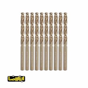 بسته 10 عددی مته آهن کبالت سایز 1