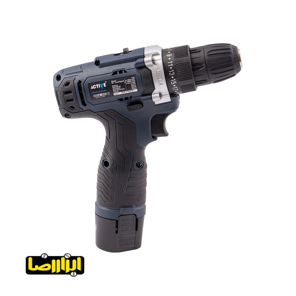 دریل پیچ گوشتی شارژی اکتیو 12 ولت مدل AC-2812BM - تصویر 2