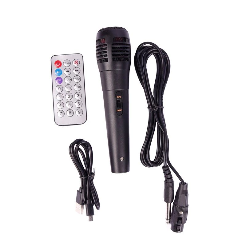 اسپیکر بلوتوثی رم و فلش خور گلکسبیت GS18 + میکروفون و ریموت کنترل - تصویر 10