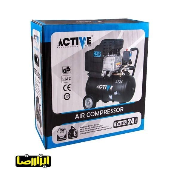 پمپ باد اکتیو 24 لیتری مدل AC-1024 - تصویر 3