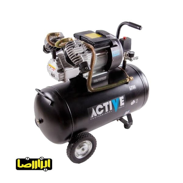 پمپ باد اکتیو 80 لیتری مدل AC-1280 - تصویر 2