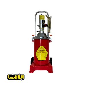 گریس پمپ سطلی بادی استرانگ 12 لیتری مدل STG-12L