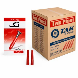 رولپلاک ساده تک پلاست سایز 4 کارتن 120بسته‌ای