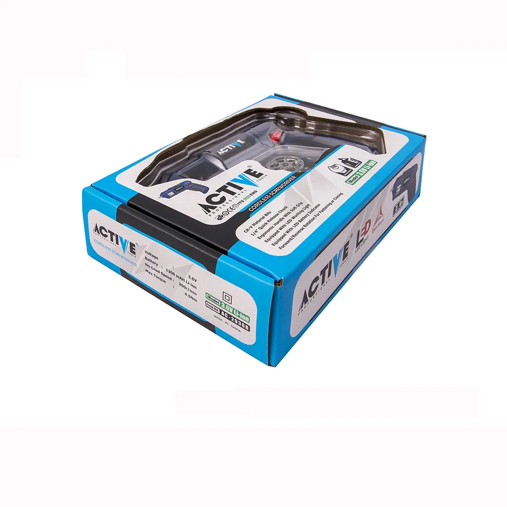 پیچ گوشتی شارژی اکتیو 3.6 ولت مدل AC-2936B - تصویر 7