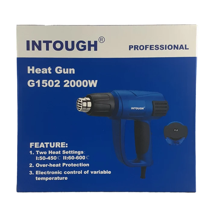 سشوار صنعتی دیمردار اینتاف 2000 وات مدل G1502 - تصویر 5
