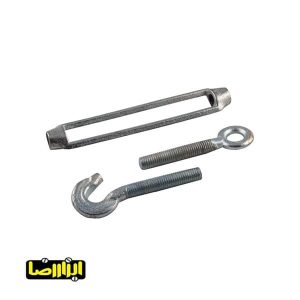 Alternative view of مهارکش یک سر حلقه یک سر قلاب گالوانیزه سایز 6