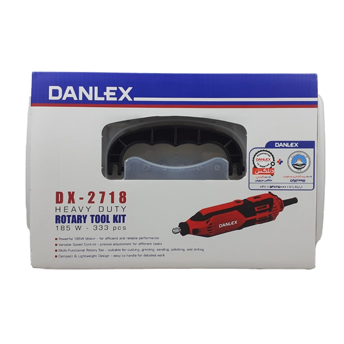 ست 333 پارچه فرز مینیاتوری دنلکس 185 وات مدل 333-DX-2718 - تصویر 5