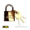 قفل آویز طرح برنج سایز 25
