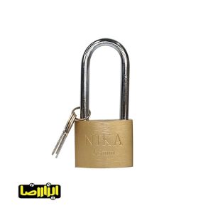 قفل آویز پایه بلند نیکا سایز 63