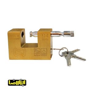 قفل کتابی نیکا سایز 94 برنجی