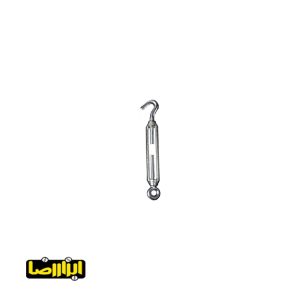مهارکش یک سر حلقه یک سر قلاب گالوانیزه سایز 10