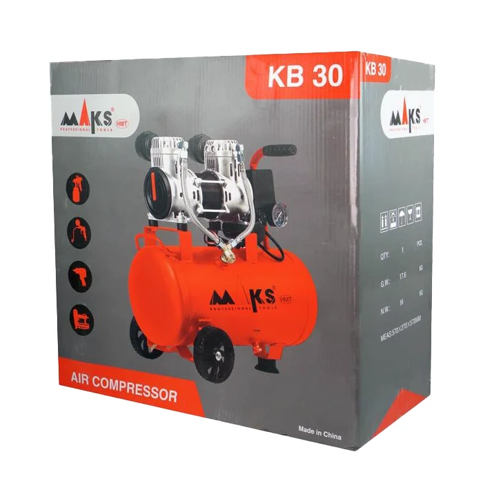 پمپ باد سایلنت مکس 30 لیتری مدل KB30 - تصویر 6