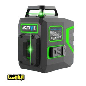 تراز لیزری دو خط 360 درجه اکتیو مدل AC-62360G نور سبز