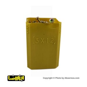 پیچ چوب چهارسو 7 سانت 12*3 بسته 144 عددی