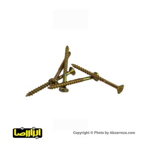 پیچ چوب چهارسو 6 سانت 12*2.5 بسته 144 عددی
